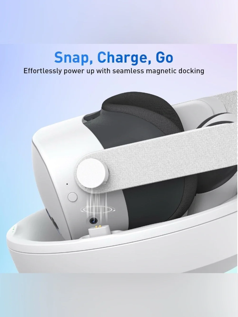 Charging Dock Compatible with Meta Quest 3S (Without Charger&Passthrough)